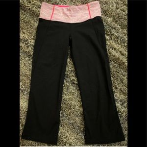 Lululemon Gather And Crow Split Leg Crop Capri 6